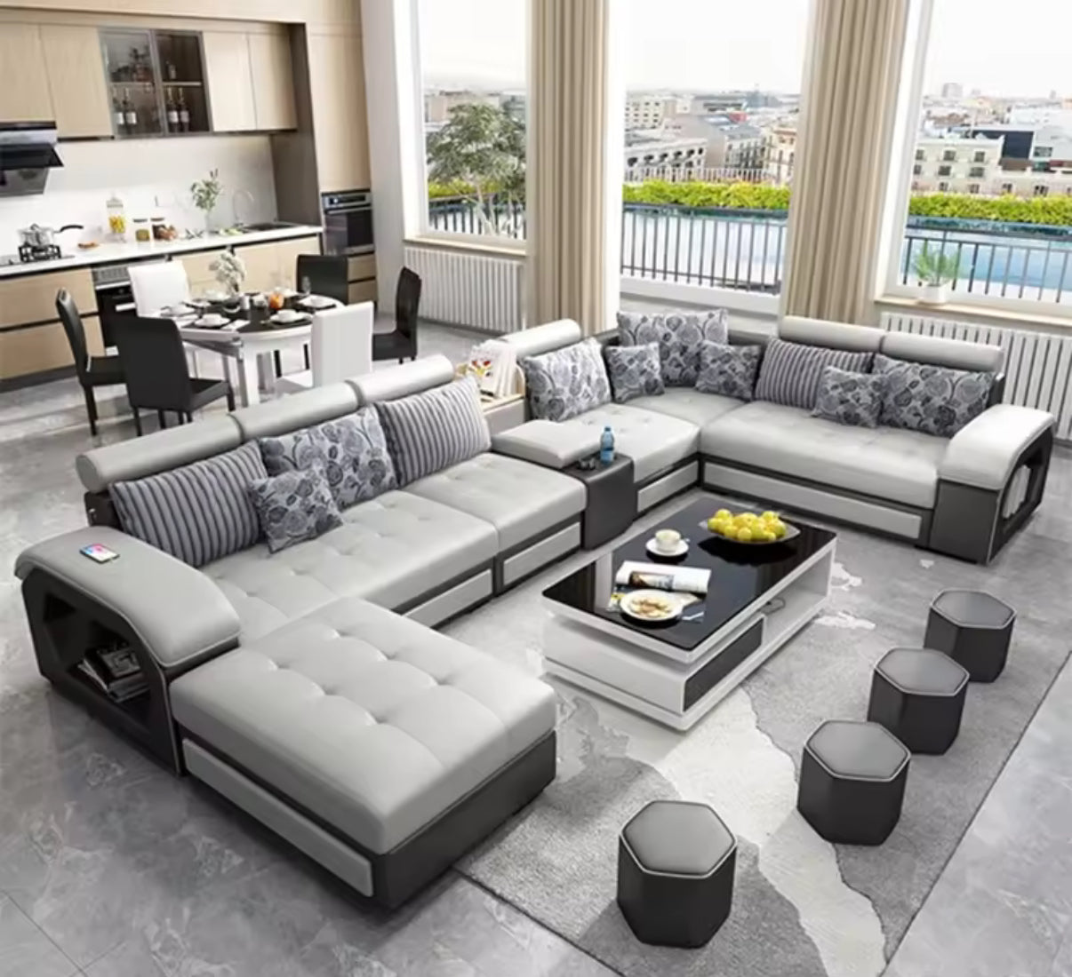 Sartiano Milano Full Living Room Set